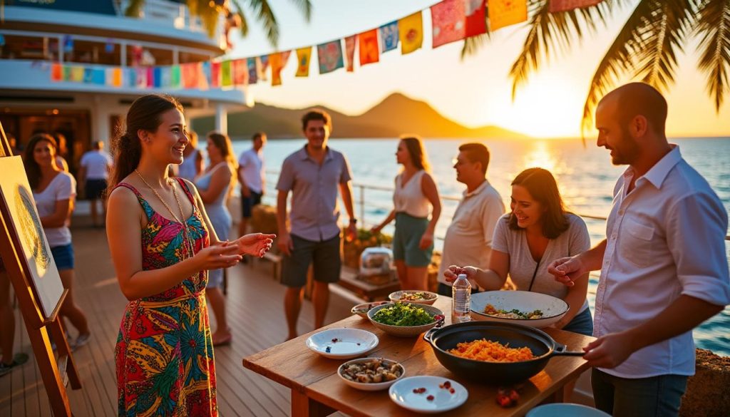 découvrez les meilleurs cours et ateliers à bord des croisières culturelles : apprentissage, détente et immersion, pour un voyage enrichissant et mémorable en mer.