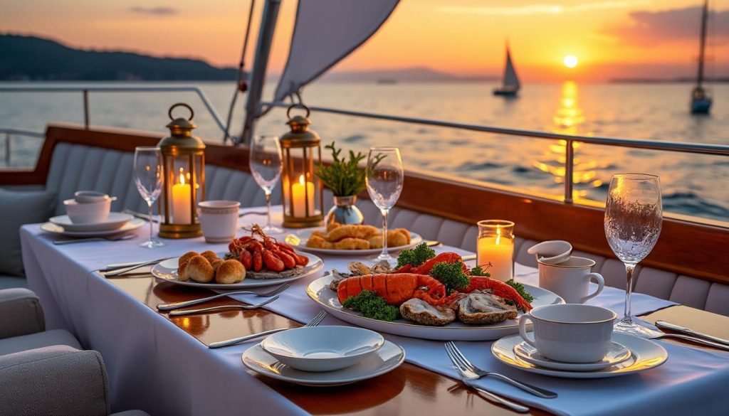 découvrez les meilleures expériences de dîner gastronomique en mer, alliant saveurs raffinées et cadre exceptionnel pour un moment inoubliable.