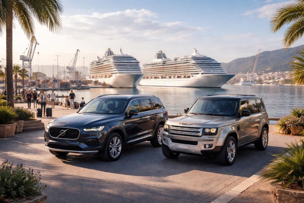 découvrez les croisières accessibles facilement depuis les ports avec votre volvo xc90 ou land rover. profitez d'un voyage confortable et pratique dès le départ.
