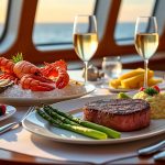 découvrez les menus typiques proposés sur les bateaux de croisière, avec des plats variés alliant saveurs locales et cuisine internationale pour satisfaire tous les goûts.